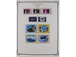 1908/79, Collection on Scott album leaves, starting no.1-5, many complete sets including Yv.100-123, later issues including p