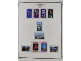 1908/79, Collection on Scott album leaves, starting no.1-5, many complete sets including Yv.100-123, later issues including p