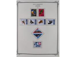 1908/79, Collection on Scott album leaves, starting no.1-5, many complete sets including Yv.100-123, later issues including p