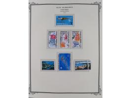 1908/79, Collection on Scott album leaves, starting no.1-5, many complete sets including Yv.100-123, later issues including p