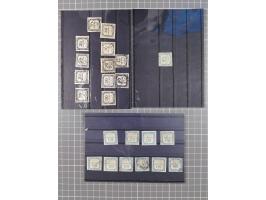 1824/1963 (ca.), group of stamps and covers, incl. Postage Dues, strength before the 1930s, noted Mi.-Nr. P6a used (signed Sc