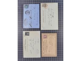 1824/1963 (ca.), group of stamps and covers, incl. Postage Dues, strength before the 1930s, noted Mi.-Nr. P6a used (signed Sc