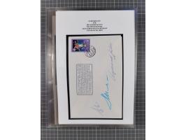 1927/92, AUTOGRAPHEN: Sammlung mit über 70 thematischen Briefen/Karten und Blocks mit insgesamt ca. 130 Unterschriften von Ko