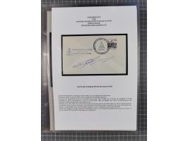 1927/92, AUTOGRAPHEN: Sammlung mit über 70 thematischen Briefen/Karten und Blocks mit insgesamt ca. 130 Unterschriften von Ko