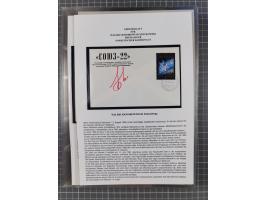 1927/92, AUTOGRAPHEN: Sammlung mit über 70 thematischen Briefen/Karten und Blocks mit insgesamt ca. 130 Unterschriften von Ko