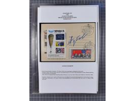 1927/92, AUTOGRAPHEN: Sammlung mit über 70 thematischen Briefen/Karten und Blocks mit insgesamt ca. 130 Unterschriften von Ko