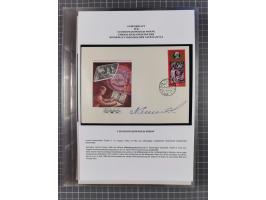 1927/92, AUTOGRAPHEN: Sammlung mit über 70 thematischen Briefen/Karten und Blocks mit insgesamt ca. 130 Unterschriften von Ko