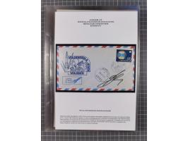 1927/92, AUTOGRAPHEN: Sammlung mit über 70 thematischen Briefen/Karten und Blocks mit insgesamt ca. 130 Unterschriften von Ko