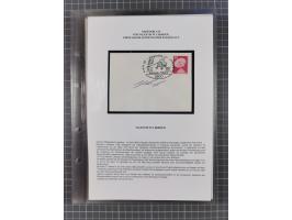 1927/92, AUTOGRAPHEN: Sammlung mit über 70 thematischen Briefen/Karten und Blocks mit insgesamt ca. 130 Unterschriften von Ko