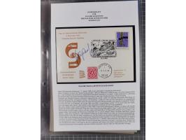 1927/92, AUTOGRAPHEN: Sammlung mit über 70 thematischen Briefen/Karten und Blocks mit insgesamt ca. 130 Unterschriften von Ko