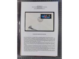 1927/92, AUTOGRAPHEN: Sammlung mit über 70 thematischen Briefen/Karten und Blocks mit insgesamt ca. 130 Unterschriften von Ko