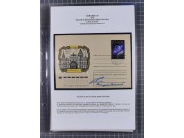 1927/92, AUTOGRAPHEN: Sammlung mit über 70 thematischen Briefen/Karten und Blocks mit insgesamt ca. 130 Unterschriften von Ko