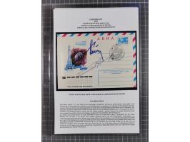 1927/92, AUTOGRAPHEN: Sammlung mit über 70 thematischen Briefen/Karten und Blocks mit insgesamt ca. 130 Unterschriften von Ko