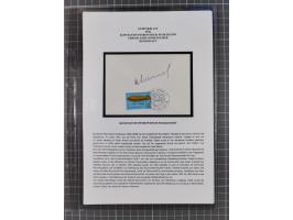 1927/92, AUTOGRAPHEN: Sammlung mit über 70 thematischen Briefen/Karten und Blocks mit insgesamt ca. 130 Unterschriften von Ko