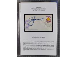 1927/92, AUTOGRAPHEN: Sammlung mit über 70 thematischen Briefen/Karten und Blocks mit insgesamt ca. 130 Unterschriften von Ko