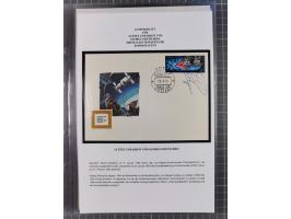 1927/92, AUTOGRAPHEN: Sammlung mit über 70 thematischen Briefen/Karten und Blocks mit insgesamt ca. 130 Unterschriften von Ko