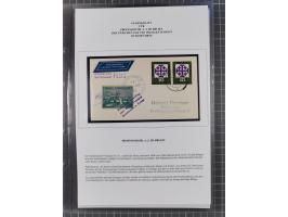 1927/92, AUTOGRAPHEN: Sammlung mit über 70 thematischen Briefen/Karten und Blocks mit insgesamt ca. 130 Unterschriften von Ko