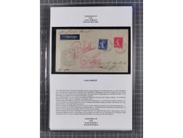 1927/92, AUTOGRAPHEN: Sammlung mit über 70 thematischen Briefen/Karten und Blocks mit insgesamt ca. 130 Unterschriften von Ko