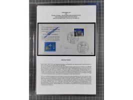 1927/92, AUTOGRAPHEN: Sammlung mit über 70 thematischen Briefen/Karten und Blocks mit insgesamt ca. 130 Unterschriften von Ko