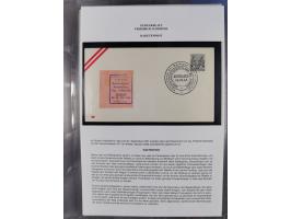 1927/92, AUTOGRAPHEN: Sammlung mit über 70 thematischen Briefen/Karten und Blocks mit insgesamt ca. 130 Unterschriften von Ko