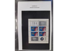 1927/92, AUTOGRAPHEN: Sammlung mit über 70 thematischen Briefen/Karten und Blocks mit insgesamt ca. 130 Unterschriften von Ko