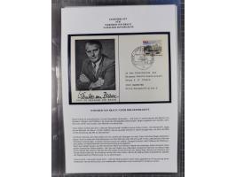 1927/92, AUTOGRAPHEN: Sammlung mit über 70 thematischen Briefen/Karten und Blocks mit insgesamt ca. 130 Unterschriften von Ko