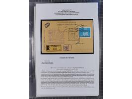 1927/92, AUTOGRAPHEN: Sammlung mit über 70 thematischen Briefen/Karten und Blocks mit insgesamt ca. 130 Unterschriften von Ko