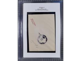 1927/92, AUTOGRAPHEN: Sammlung mit über 70 thematischen Briefen/Karten und Blocks mit insgesamt ca. 130 Unterschriften von Ko