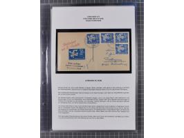 1927/92, AUTOGRAPHEN: Sammlung mit über 70 thematischen Briefen/Karten und Blocks mit insgesamt ca. 130 Unterschriften von Ko