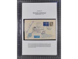 1927/92, AUTOGRAPHEN: Sammlung mit über 70 thematischen Briefen/Karten und Blocks mit insgesamt ca. 130 Unterschriften von Ko