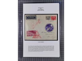 1927/92, AUTOGRAPHEN: Sammlung mit über 70 thematischen Briefen/Karten und Blocks mit insgesamt ca. 130 Unterschriften von Ko