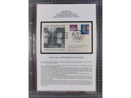 1927/92, AUTOGRAPHEN: Sammlung mit über 70 thematischen Briefen/Karten und Blocks mit insgesamt ca. 130 Unterschriften von Ko