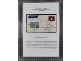 1927/92, AUTOGRAPHEN: Sammlung mit über 70 thematischen Briefen/Karten und Blocks mit insgesamt ca. 130 Unterschriften von Ko