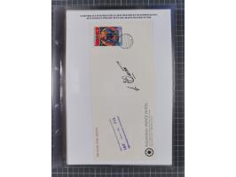 1927/92, AUTOGRAPHEN: Sammlung mit über 70 thematischen Briefen/Karten und Blocks mit insgesamt ca. 130 Unterschriften von Ko