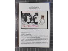 1927/92, AUTOGRAPHEN: Sammlung mit über 70 thematischen Briefen/Karten und Blocks mit insgesamt ca. 130 Unterschriften von Ko