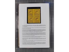 1927/92, AUTOGRAPHEN: Sammlung mit über 70 thematischen Briefen/Karten und Blocks mit insgesamt ca. 130 Unterschriften von Ko