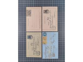 1856/1940 (ca.), over 120 covers and cards, strength before the 1930s with many multiple and mixed frankings, usages and dest