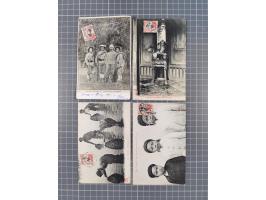 1856/1940 (ca.), over 120 covers and cards, strength before the 1930s with many multiple and mixed frankings, usages and dest