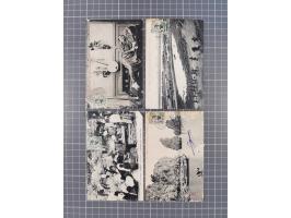 1856/1940 (ca.), over 120 covers and cards, strength before the 1930s with many multiple and mixed frankings, usages and dest