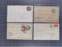 1892/1920 (ca.), over 80 postal stationery cards together with a few covers, fine range of postmarks, via Siberia mail, etc.,