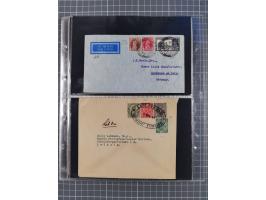 1849/2022 (ca.), large accumulation of hundreds of covers and cards, ecclectic in the making and with strength before the 194