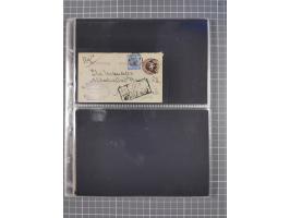 1849/2022 (ca.), large accumulation of hundreds of covers and cards, ecclectic in the making and with strength before the 194