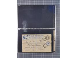 1849/2022 (ca.), large accumulation of hundreds of covers and cards, ecclectic in the making and with strength before the 194