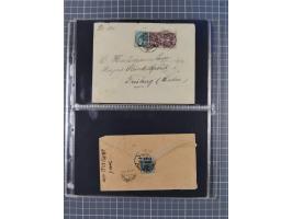 1849/2022 (ca.), large accumulation of hundreds of covers and cards, ecclectic in the making and with strength before the 194