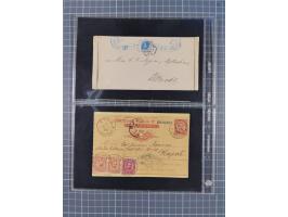 1849/2022 (ca.), large accumulation of hundreds of covers and cards, ecclectic in the making and with strength before the 194