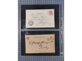 1849/2022 (ca.), large accumulation of hundreds of covers and cards, ecclectic in the making and with strength before the 194