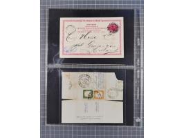 1849/2022 (ca.), large accumulation of hundreds of covers and cards, ecclectic in the making and with strength before the 194