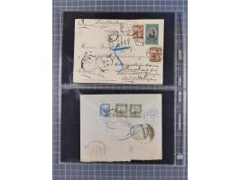 1849/2022 (ca.), large accumulation of hundreds of covers and cards, ecclectic in the making and with strength before the 194