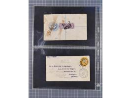 1849/2022 (ca.), large accumulation of hundreds of covers and cards, ecclectic in the making and with strength before the 194