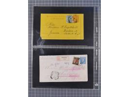 1849/2022 (ca.), large accumulation of hundreds of covers and cards, ecclectic in the making and with strength before the 194